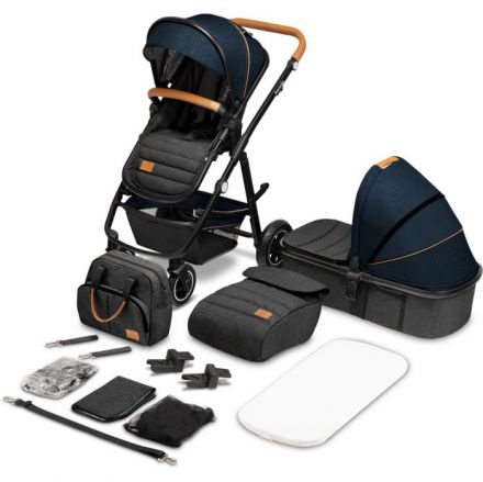 Детская коляска 2 в 1 Lionelo Amber Blue Navy